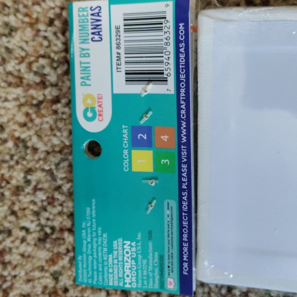 Paint by Number Kit - Picture 3 of 3